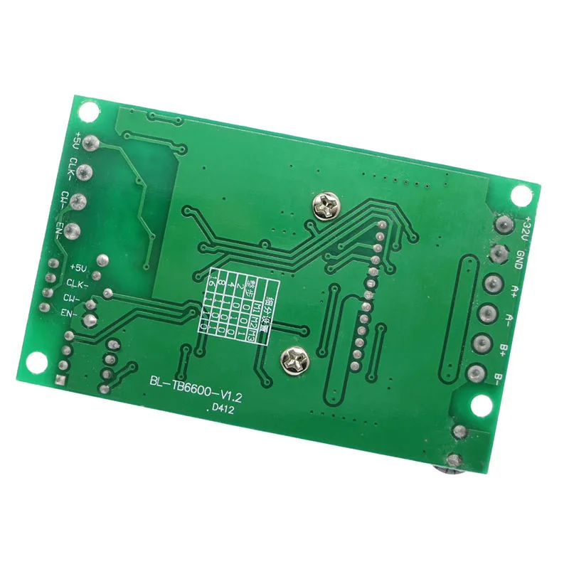 Одноосевой TB6600 4.5A DC 12 45V двухфазный гибридный модуль контроллера шагового