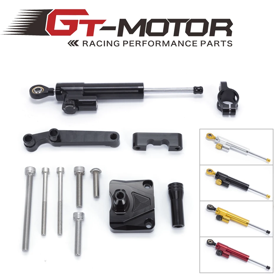 

FREE SHIPPING For KAWASAKI NINJA 250R EX250 2008-2012 Motorcycle Aluminium Steering Stabilizer Damper Mounting Bracket Kit