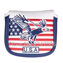 1 шт. США Орел клюшки крышка квадратная Гольф клуб голова-крышка с магнитным замком подходит для большинства брендов