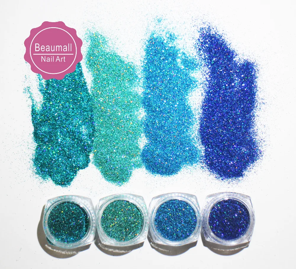 

2g/pot ,0.2mm (1/128 008) Holographic Glitter Laser Powders Chrome Pigments Glitters Dusts For Nail, Tattoo Art,Make Up.