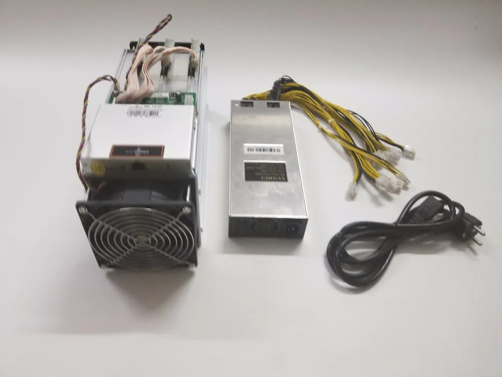 Б/у ASIC Miner AntMiner S9 14TH/S SHA256 с БП BTC BCH Miner лучше чем Antminer S9 13,5 T T9+ S11 S15 WhatsMiner M3