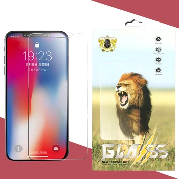 

50pcs 2.5D Screen Protector Tempered Glass For iPhone 11 Pro Max XS XR X 8 7 6 6S Plus 5 5S SE 9H Arc Edge Film With New Box