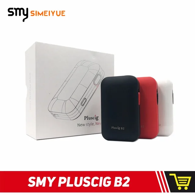 Оригинальный SMY Pluscig B2 Elektronik пикантная закуска Sigara комплект Temp Управление Японии испарители против сухой травы испаритель мех mod испаритель травы
