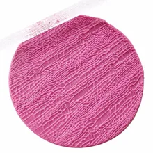 Прозрачный тиснение помадка валик крокодиловая кожа эффект тисненая текстура торт Скалка Для украшения кондитерский инструмент подарок