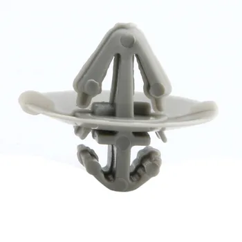 

20Pcs Car Door Panel Bumpers Plastic Rivets Retainer Clips 10mm Hole for Peugeot