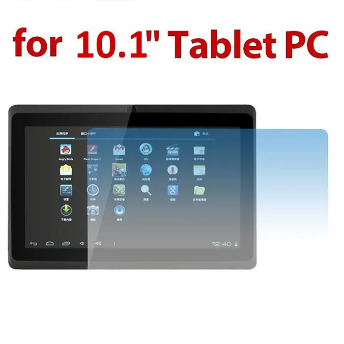 

10.1 Inch Tablet Screen Protector film Clear HD Anti-Scratch Protective Film Waterproof Dustproof Cover