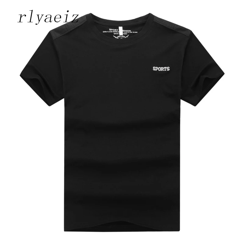 

Rlyaeiz High Quality Oversized 7XL 8XL 9XL T Shirt Men 2018 Summer Men's T Shirts 100% Cotton T-shirts Male O-neck Tops Tees