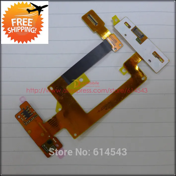 

100% Original Slider Flex Cable Ribbon FPC With Socket For Nokia C2 -02 C2-03 C2-06 C2-07 C2-08 +Track No.1pc