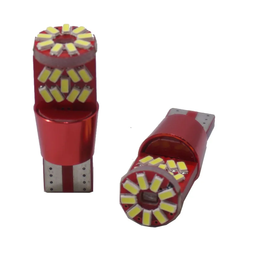 AORUNYEBAO 1X T10 Canbus 27 smd 3014 led 194 168 W5W без ошибок автомобильный интерьерный светильник