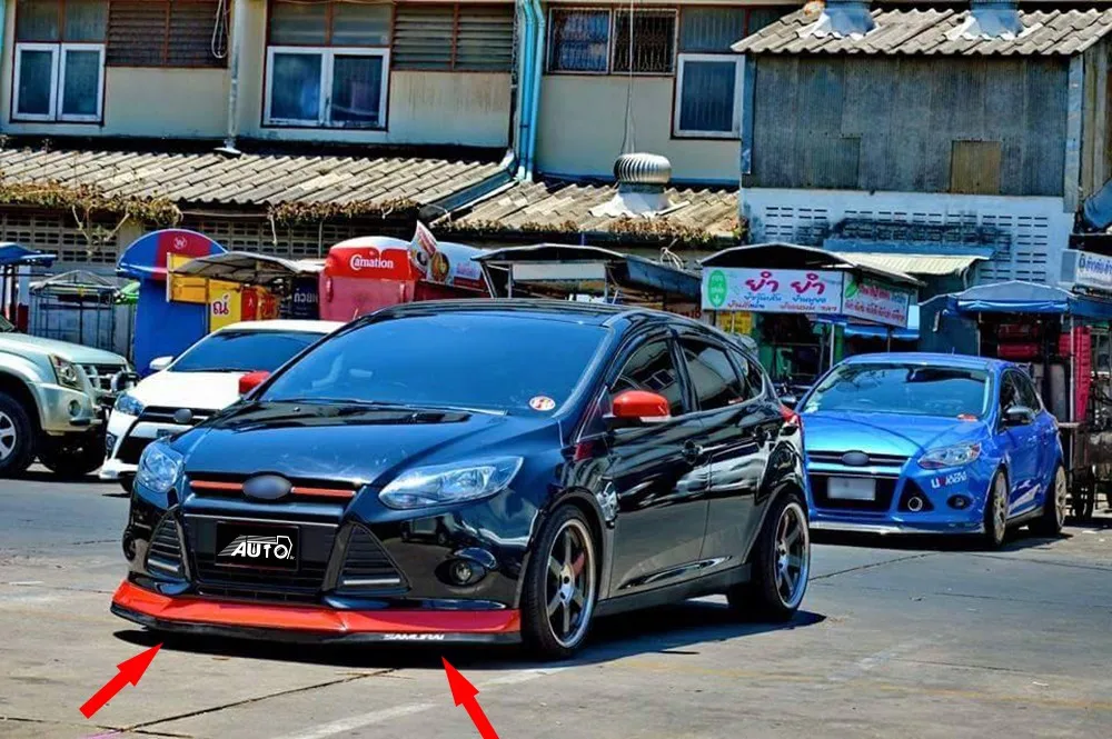 For Volkswagen Vw Golf 7 Mk Vii Estate Hatchback Body Kit Bumper Lip