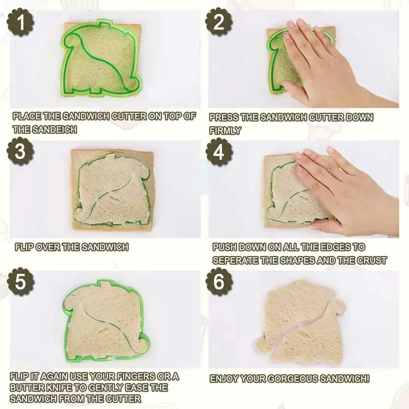 1 шт. пластиковый нож для сэндвичей дома DIY развивающая головоломка хлеб для бутербродов молды для тостов резак креативный Ланч Кухня Аксессуары для выпечки