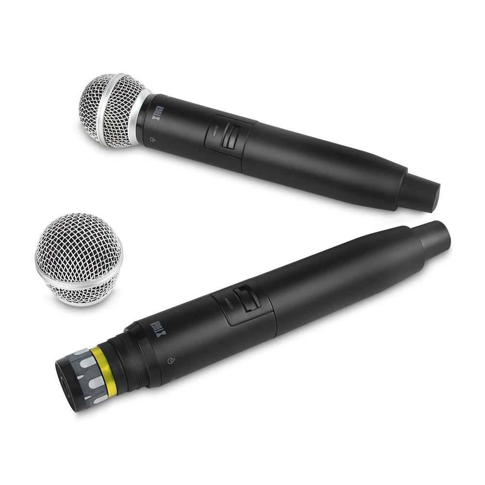 XTUGA audio A-10 2 Channel Cordless Microphone