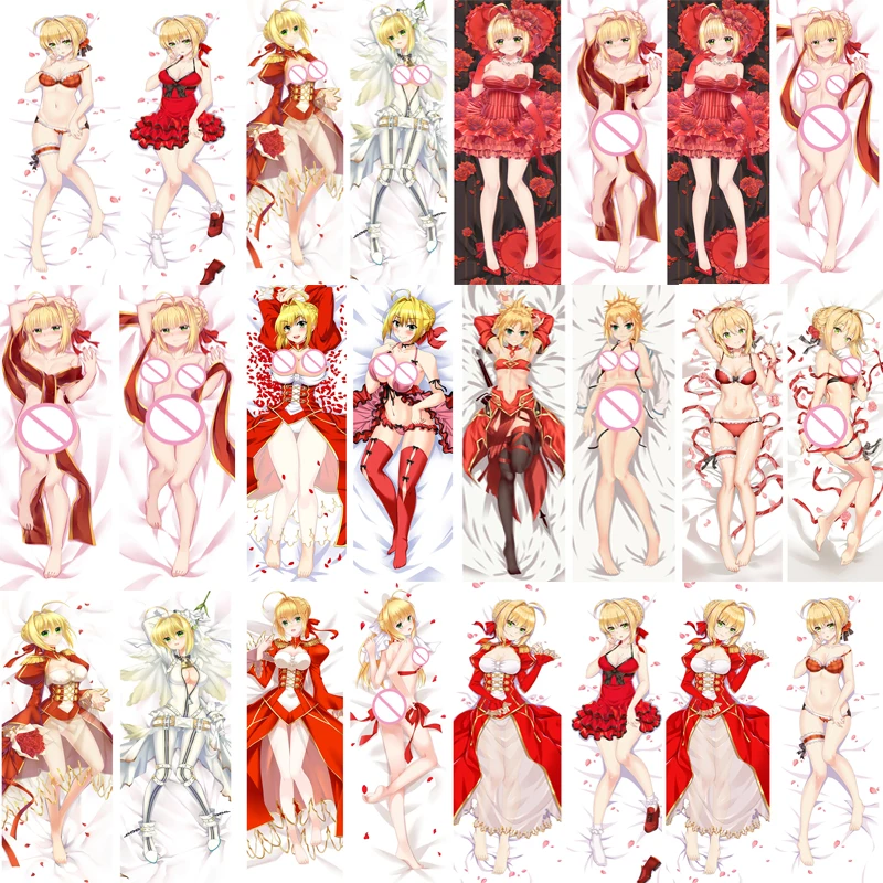 Ноябрьское обновление аниме Fate/Grand Order Red saber Нерон Клавдий обнимающая подушка для