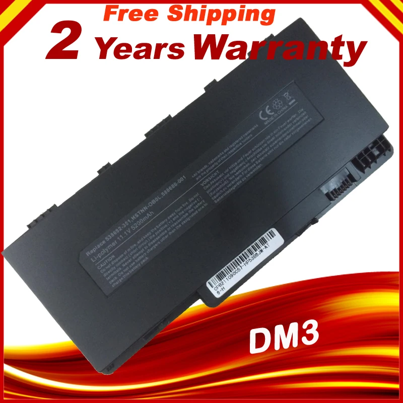 Аккумуляторы HSW для ноутбуков HP Pavilion dm3t HSTNN-E02C FD06 538692-351 dm3-1044nr dm3-1039wm HSTNN-OB0 по