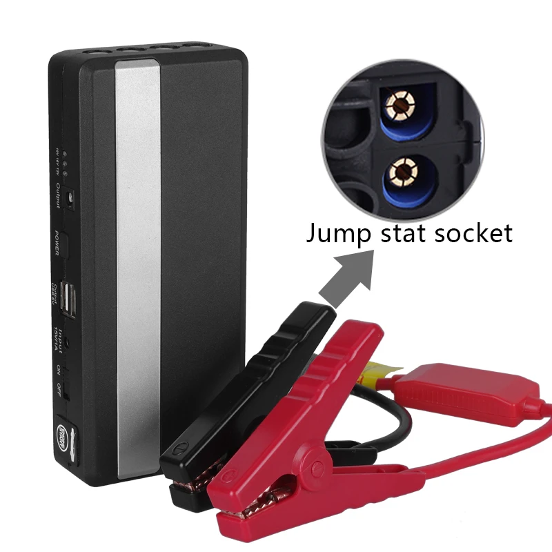 Buy Portable Car Jump Starter+Smart Cable + Air Compressor Power Bank Charger