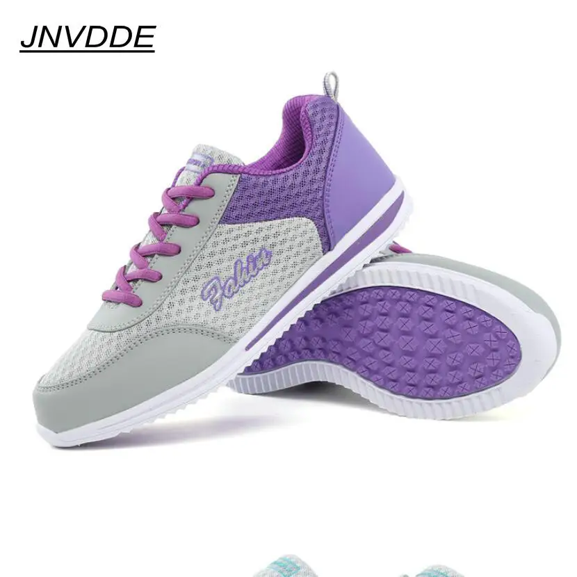 

JNVDDE New sneakers woman Autumn Soft Comfortable Casual Shoes Women Shoes Fashion Embroidered Breathable Hollow Lace-Up Z113