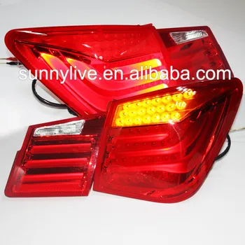 

For CHEVROLET Cruze LED tail light Red Color 2009-2012 year YZ