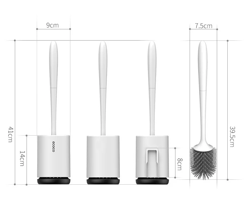 TPR Туалетная Щетка резиновая головка Держатель держатели для туалетной щетки набор Очиститель Ванная Чистка мусора держатель инструмента