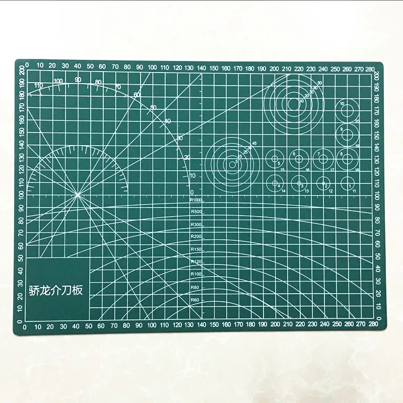 

A3/A4/A5 PVC Cutting Mat Durable Self-healing Cut Pad Patchwork Tools DIY Accessory Cutting Plate Dark Green Engraving Board