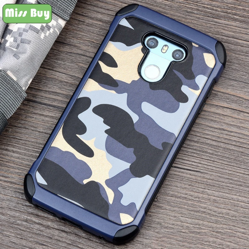 Missbuy Phone Cases For LG G5 Case Military Army Camouflage Back Cover for K4 Full PC+TPU Fundas K10 2017 Shells |