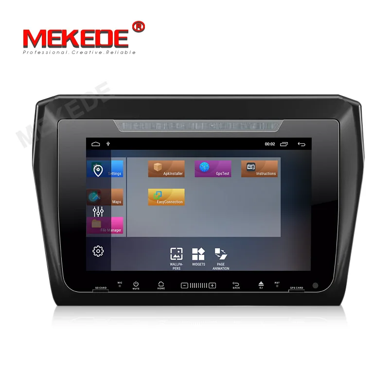 Clearance Mekede android 9.1 Car multimedia stereo head unit navigation GPS NAVI DVD player for Suzuki Swift 2017 2018 2019 8core 32GB ROM 4