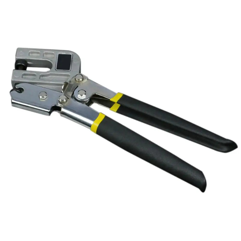 

1PC Aluminum Alloy Steel 10 Inch Handle Stud Crimper Pincer Punch Pliers Punching Forceps Board Drywall Partition Fastener Crimp