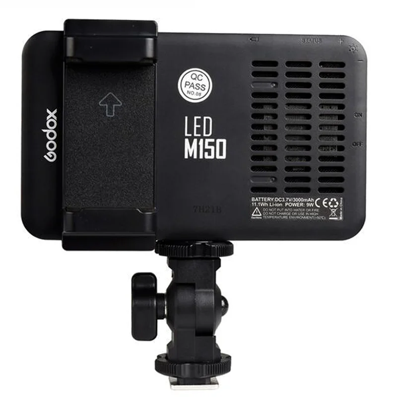 Godox светодиодный M150 мини литий-ионный аккумулятор светодиодный светильник для видео 9 Вт 5600 к селфи заполняющий светильник ing CRI95 для смартфона цифровой камеры