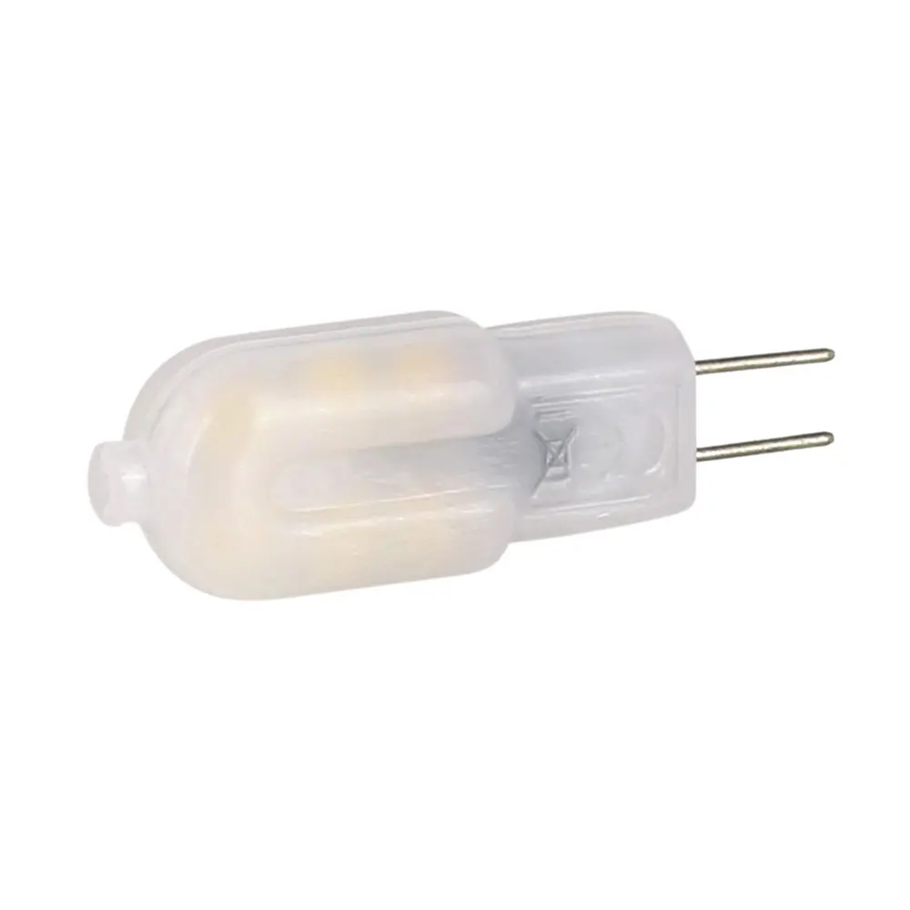 10 шт./лот мини G4 светодиодная лампа 2W SMD2835 лампада AC/DC12V LED лампы молочно замены