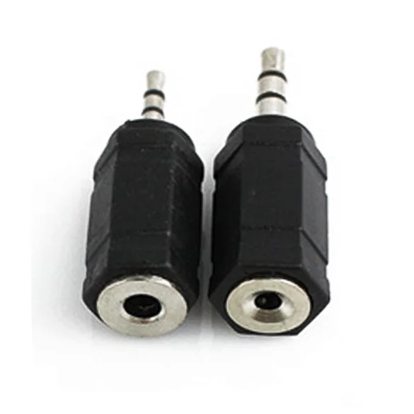 

2 Pcs/Set Audio Adapter 2.5MM to 3.5MM Stereo Earphone Jacks New Arrival
