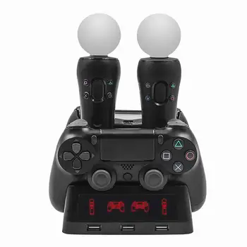 

Charger for Sony PS4 Move HBP 118 PS Gamepad Controller Charger Dock Charging Handle Base Station for PS4 PS MOVE VR Controller