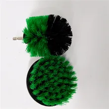 2 шт. щетка для чистки мощность скраб-щетка Чистая щетка используется на электрической дрели для ковер на диван кожа пластик деревянный