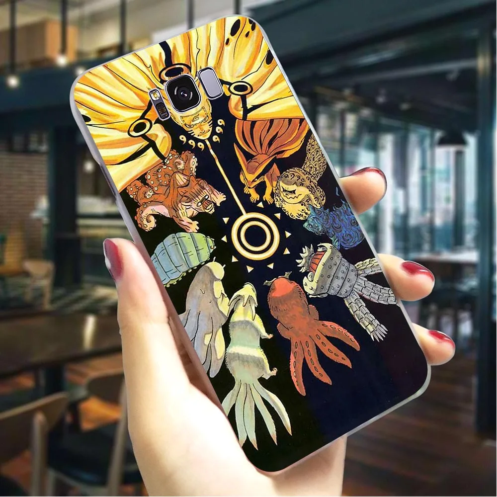 

Plastic Phone Case for Samsung M20 Hokage Naruto Kakashi Cover for Galaxy S6 Edge Cases M10 M30 S7 S8 S9 S10 Plus S10e Note 8 9