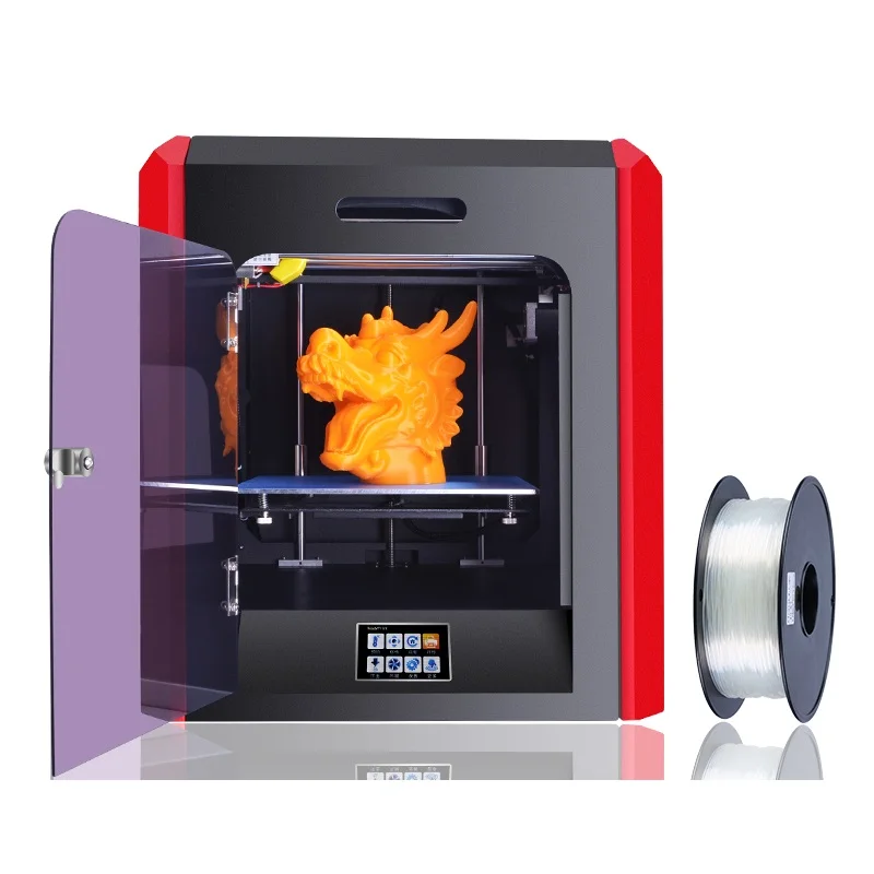 Print Size 200 200 200mm Metal Single Extruder 3D Printer Full Assembled KIT Touch Screen Model
