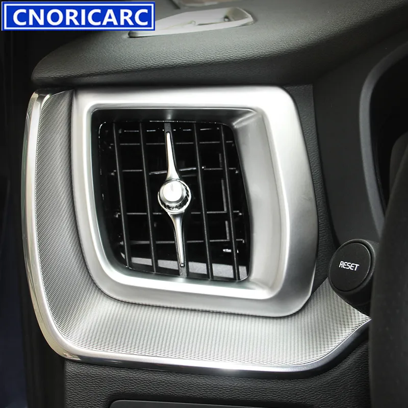 CNORICARC Control Dashboard Side Air Conditioning Vent Decorative Frame