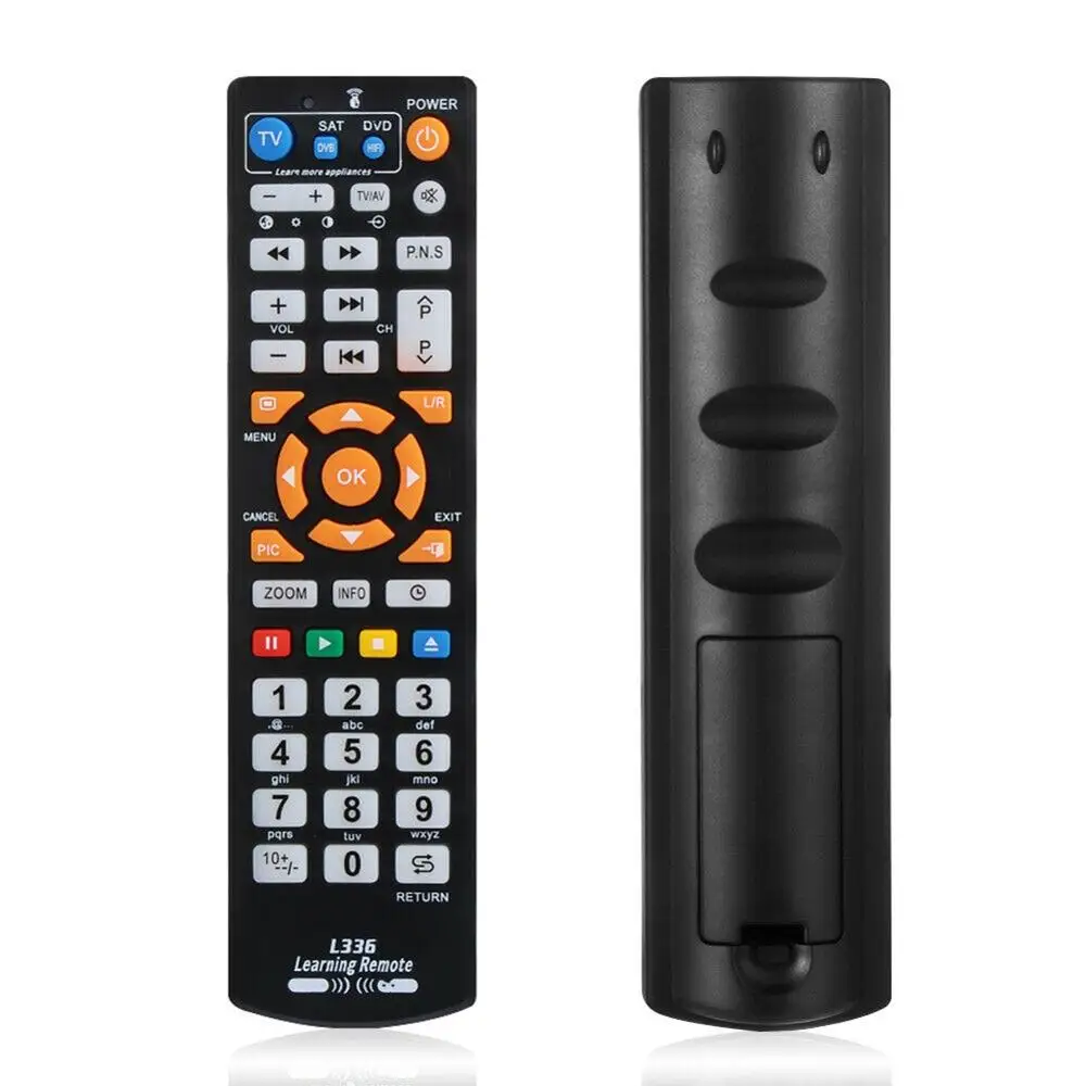 Universal L336 Smart Remote Control With Learn Function 3 In 1 Controller Work For 3 Devices TV STB DVD SAT DVB HIFI TV Box