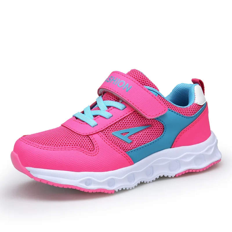 Ultralight Fashion Spring Casual Kid Shoes For Girls Black Pink Purple ...