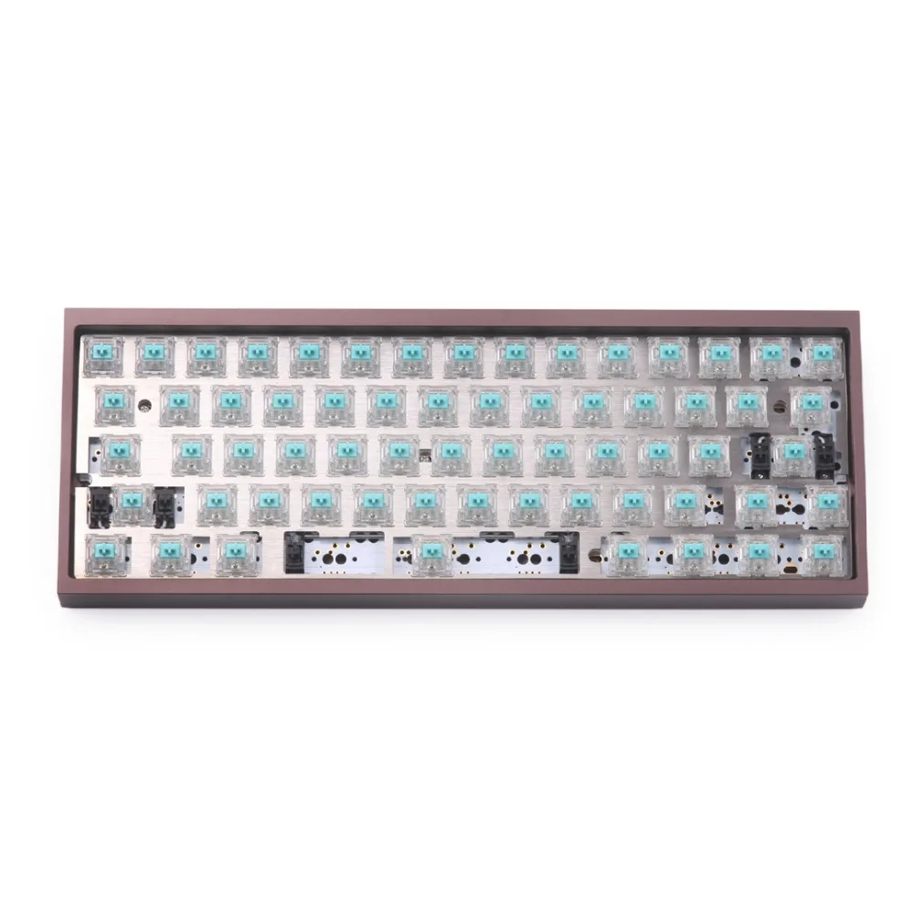 Полностью собранная клавиатура TOFU 60% с DZ60 PCB Aliaz/Zealios/Tealios переключатели