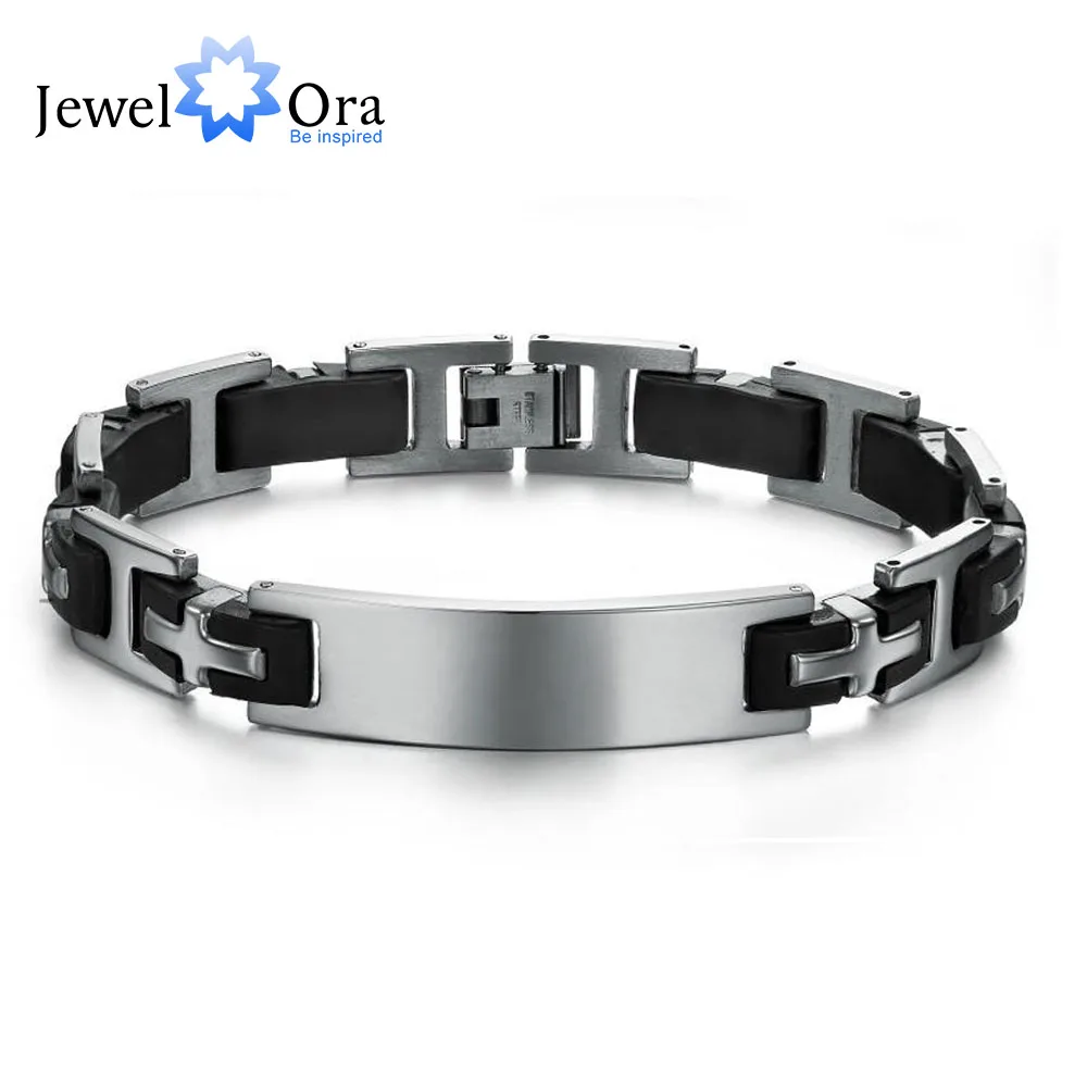 Мужской браслет из нержавеющей стали в стиле панк длина 220 мм|black men bracelet|stainless steel