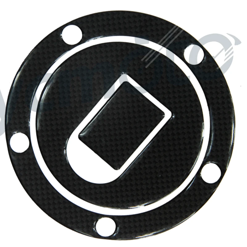 

For Kawasaki Z750 ZX-6R ZX-9R ZX-10R Z1000 ZRX1200 Tank Motorcycle Gas Oil Fuel Cap Cover Decal Carbon Fiber Sticker Protect