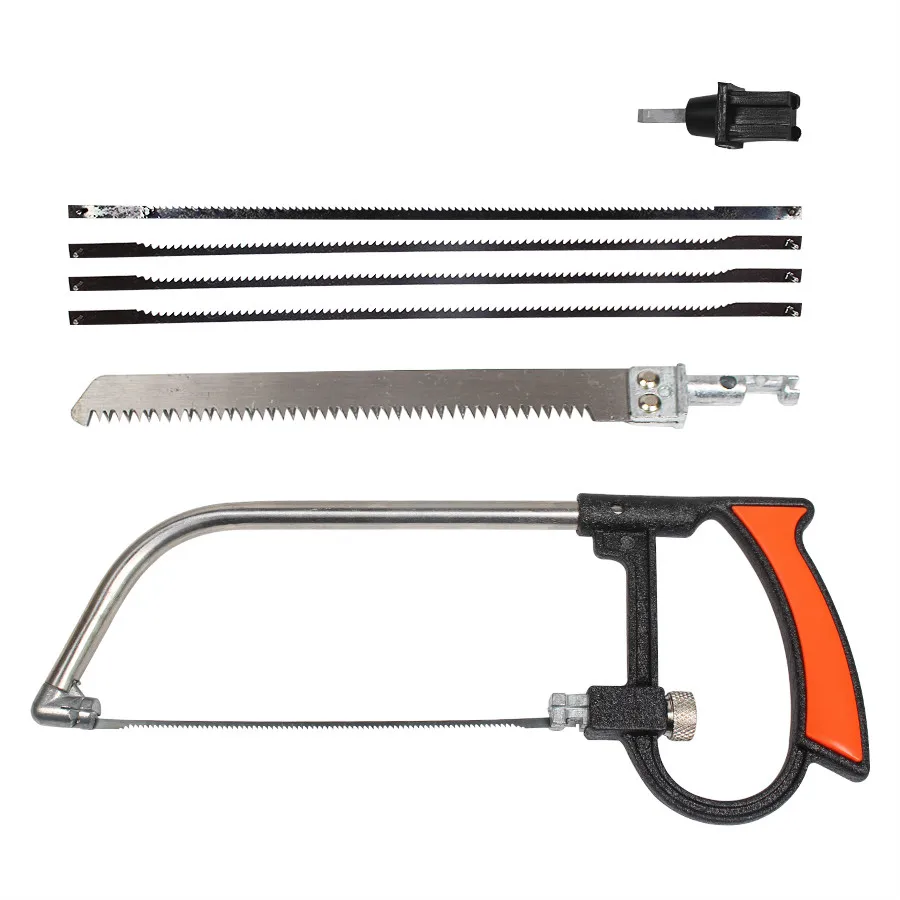 Hand Tool Bow Hand Saw Multifunctional Detachable Portable Hacksaw Set For Gardening Woodworking Construction Arts Crafts
