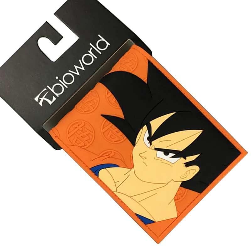 

Bioworld Comics Dragon Ball Wallets Cartoon Anime Sun WuKong Characters Purse PVC Card Holder Money Bags Gift Kids Short Wallet