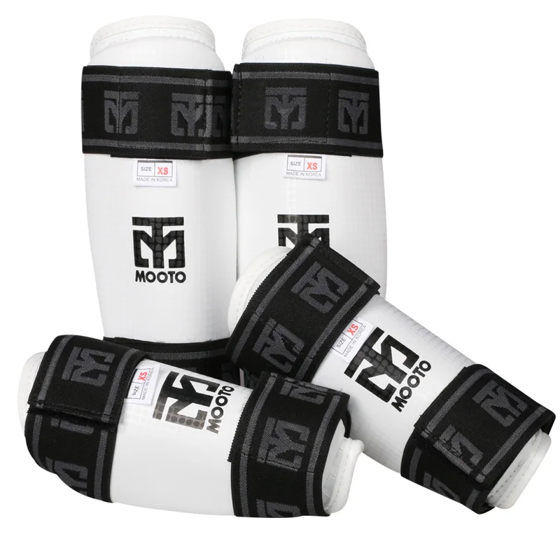 

MOOTO Brand Taekwondo Arm Shin Guard WTF Adult Kids Taekwondo Karate Boxing Shank Leg Protector