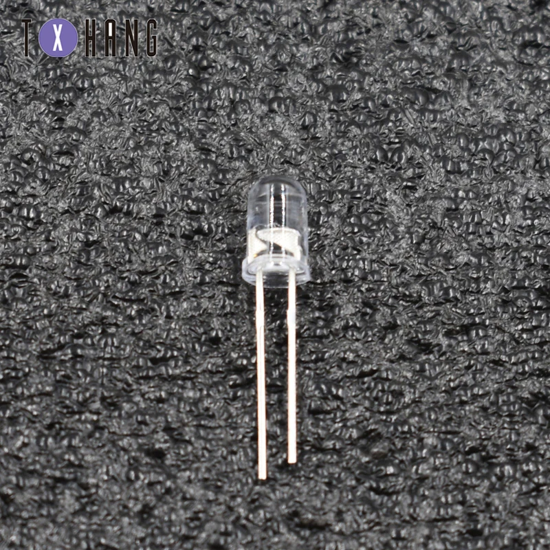20/50/100 шт 5 мм 2pin RGB прозрачный трехцветный общий круглый светодиодный светильник