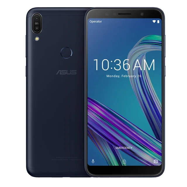 Global Version ASUS ZenFone Max Pro M1 ZB602KL X00TD Mobile Phone Snapdragon 636 4GB RAM 64GB ROM 6inch 18:9 4G LTE Smartphone - Цвет: Черный