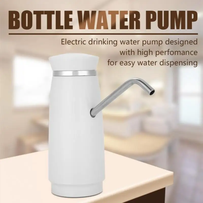 Электрический Портативный диспенсер для водяного насоса галлонов питьевой воды дозатор для бутылки зарядное устройство USB Автоматический дозатор воды