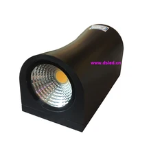 Алюминиевый фитинг, высокая мощность, 10 Вт Светодиодный светильник вверх-вниз, светодиодный настенный светильник, вверх-вниз Светодиодный точечный светильник, DS-08-62-10W, 110 В/220 В переменного тока