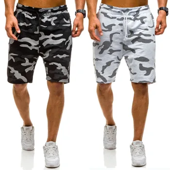 

Mens Breathable Mesh Cool Shorts Summer Beach Camouflage Short Male Gyms Fitness Workout Bodybuilding Jogger Slim Sportswear