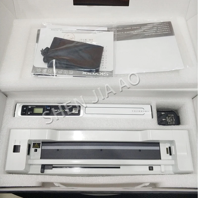 Портативный сканер Автоматическая Бумага кормления Mini офисный сканер TSN450+ A02 высокое Скорость сканер изображений для A4/A5/5R/4R/3R Бумага 1 шт