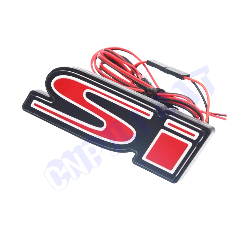 

3D Si Logo Car Front Hood Grille Emblem LED Light for Honda CIVIC SPIRIOR Etc.