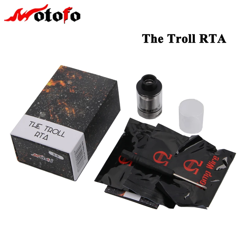bilder für Original WOTOFO Dem Troll RTA Tank 5 ml Zerstäuber Riesige Baumwolle Loch einfach Wicking für Riesige Dampf Einen Beitrag design Einfach Bauen Deck bilder für Original WOTOFO Dem Troll RTA Tank 5 ml Zerstäuber Riesige Baumwolle Loch einfach Wicking für Riesige Dampf Einen Beitrag design Einfach Bauen Deck